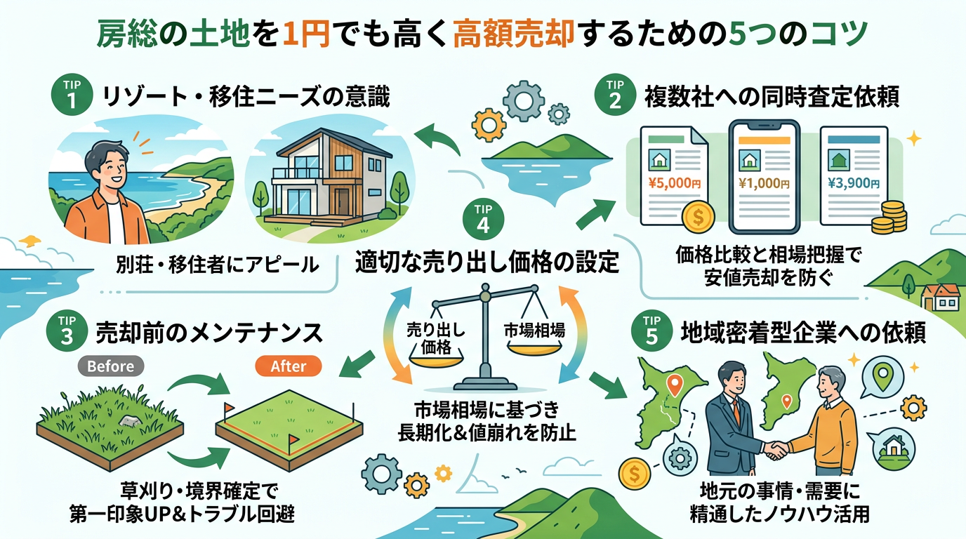 整地された土地と接道